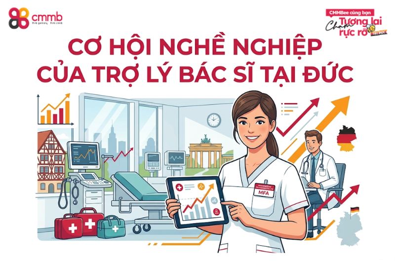 Trợ lý bác sĩ ở Đức làm gì? Cơ hội, mức lương 3 Cơ hội nghề nghiệp của trợ lý bác sĩ tại Đức