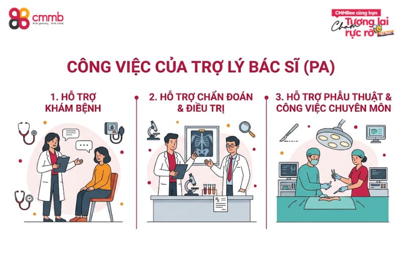Công việc của trợ lý bác sĩ là gì?