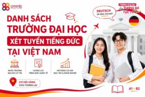 Danh sách trường đại học xét tuyển tiếng Đức tại Việt Nam