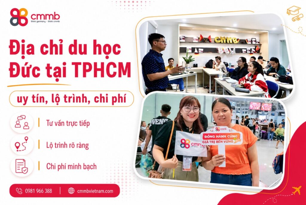 Địa chỉ du học Đức tại TPHCM uy tín, lộ trình, chi phí