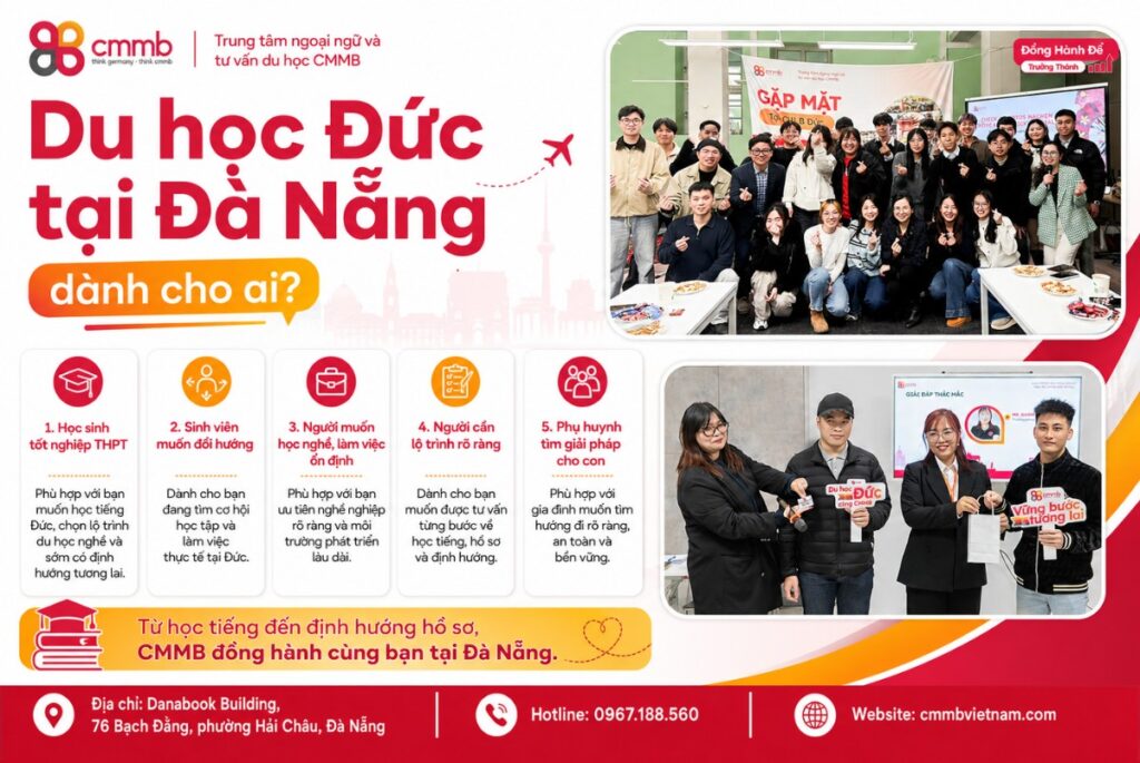 Địa chỉ du học Đức tại Đà Nẵng uy tín cho học viên miền Trung 2 Du học Đức tại Đà Nẵng dành cho ai?