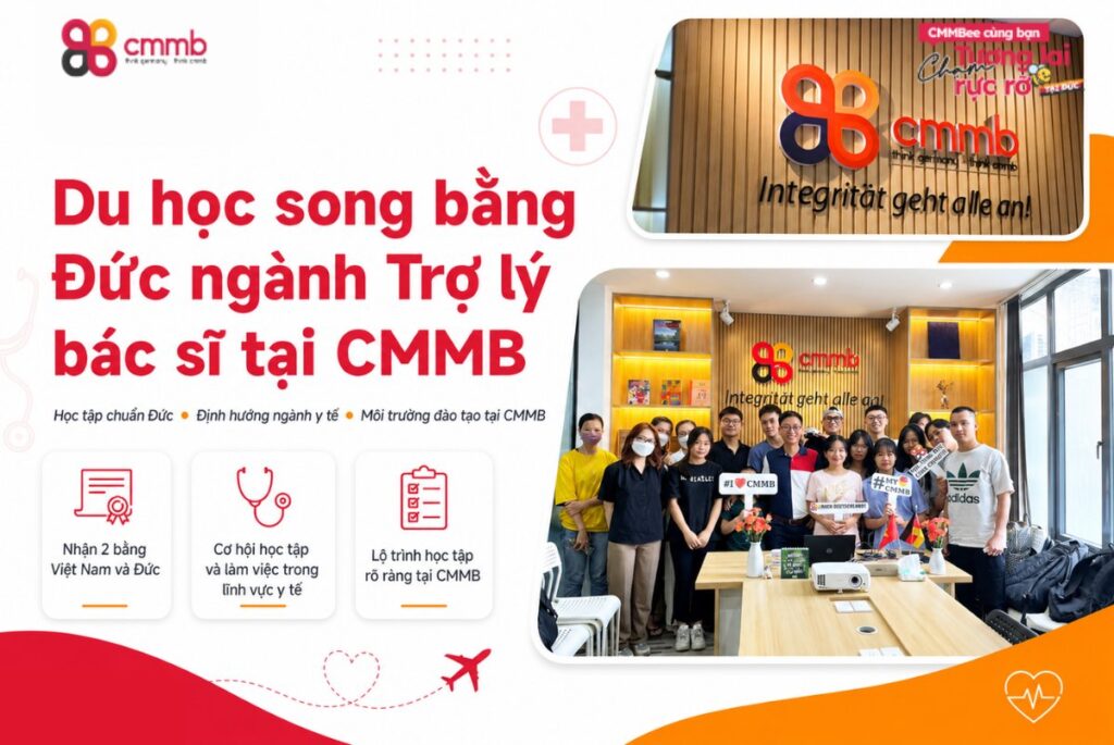 Du học song bằng Đức ngành Trợ lý bác sĩ tại CMMB