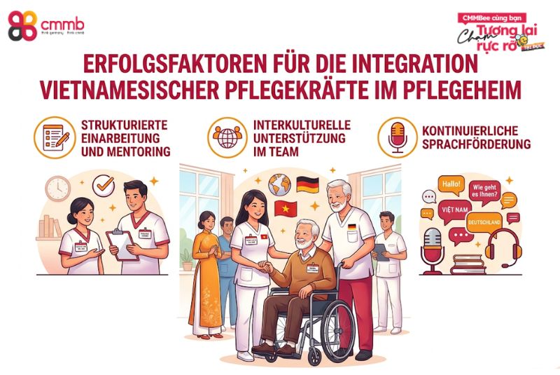 Pflegeheim Personal Vietnam für deutsche Einrichtungen 3 Erfolgsfaktoren für die Integration vietnamesischer Pflegekräfte im Pflegeheim