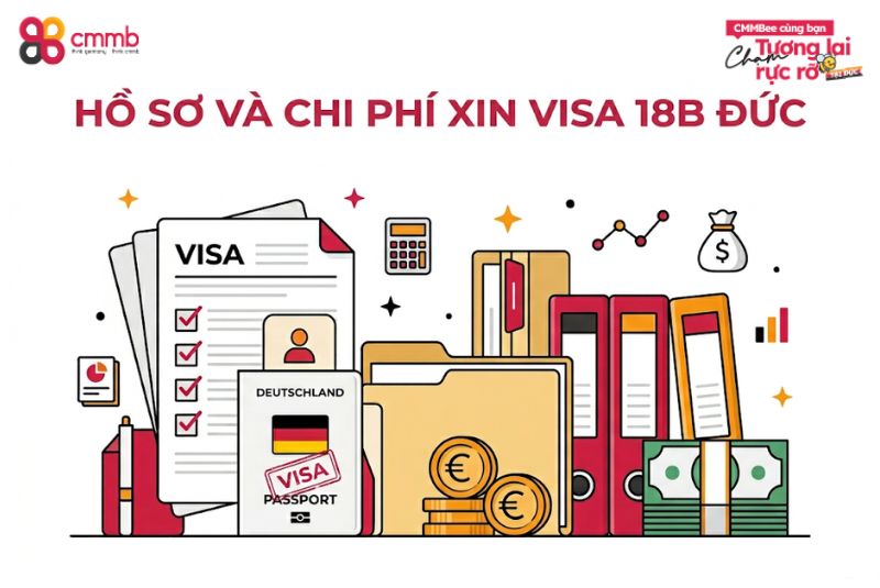 Hồ sơ và chi phí xin visa 18B Đức