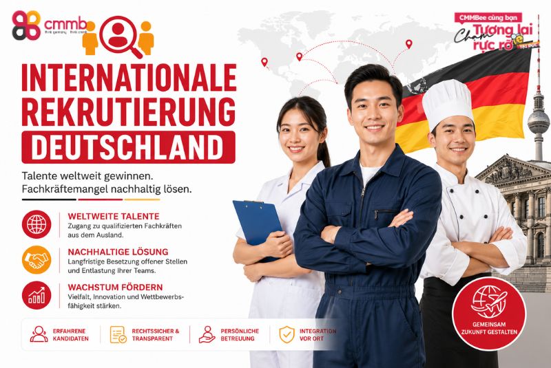 Internationale Rekrutierung Deutschland: Prozesse, Lösungen
