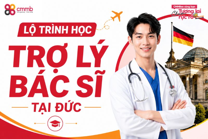 Lộ trình học trợ lý bác sĩ tại Đức 2026 từ A-Z
