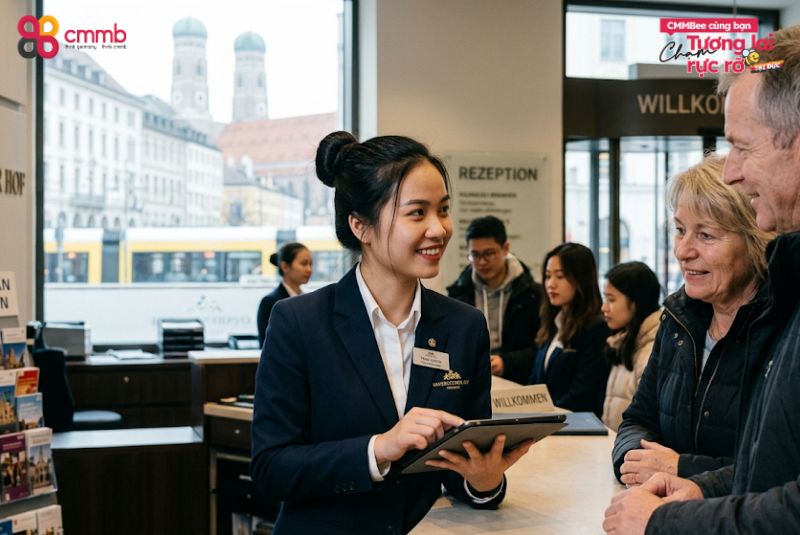 Phạm Thị Bình An đậu visa Nhà hàng khách sạn 1 nganh nha hang khach san rong mo tuong lai