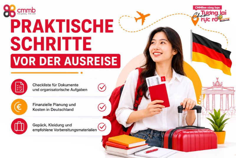 Praktische Schritte vor der Ausreise