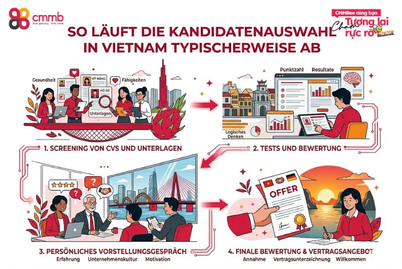 So läuft die Kandidatenauswahl in Vietnam typischerweise ab
