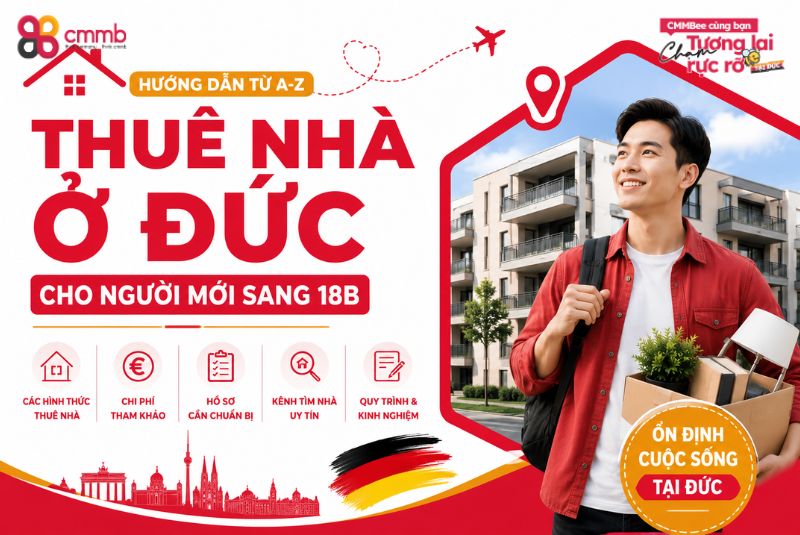 Thuê nhà ở Đức cho người mới sang 18B: Chi phí và quy trình