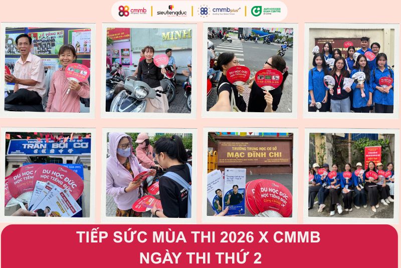 Tiếp sức mùa thi 2026 cùng CMMB | Ngày thi thứ hai 7 Tiếp sức mùa thi 2026 cùng CMMB | Ngày thi cuối