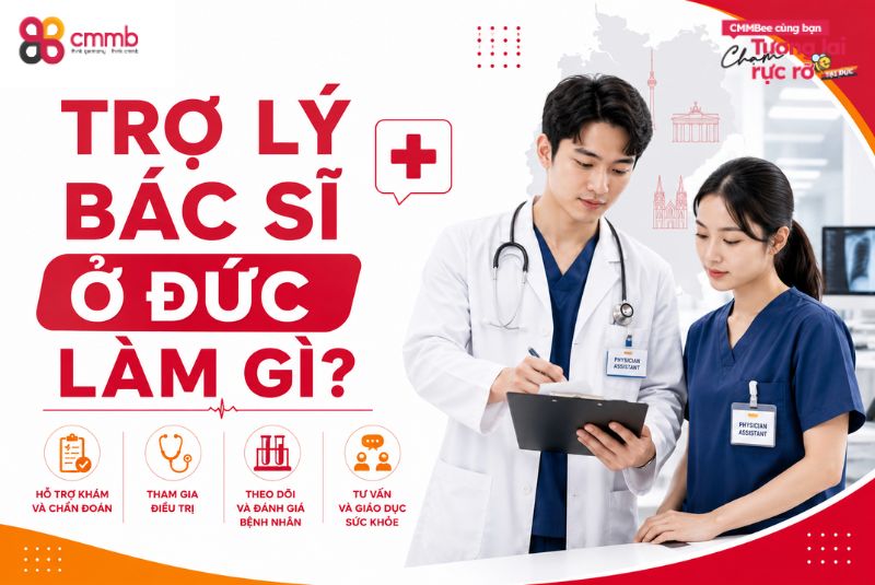 Trợ lý bác sĩ ở Đức làm gì? Cơ hội, mức lương 2026