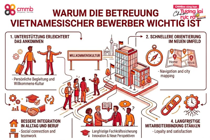 Warum die Betreuung vietnamesischer Bewerber wichtig ist