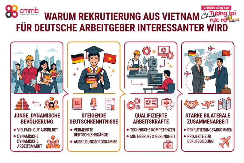 FAQ Rekrutierung Vietnam für deutsche Arbeitgeber 1 Warum wird die Rekrutierung aus Vietnam für deutsche Arbeitgeber immer interessanter?