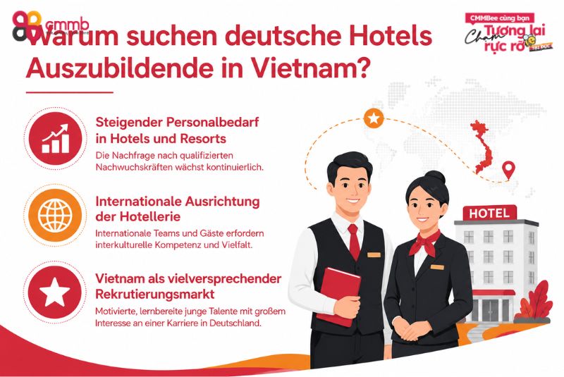 Warum suchen deutsche Hotels Auszubildende in Vietnam?
