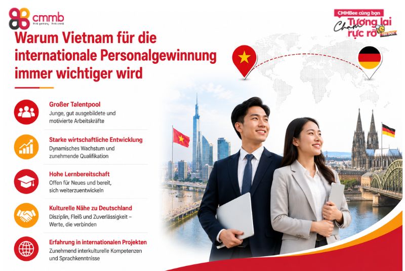 Warum Vietnam für die internationale Personalgewinnung immer wichtiger wird