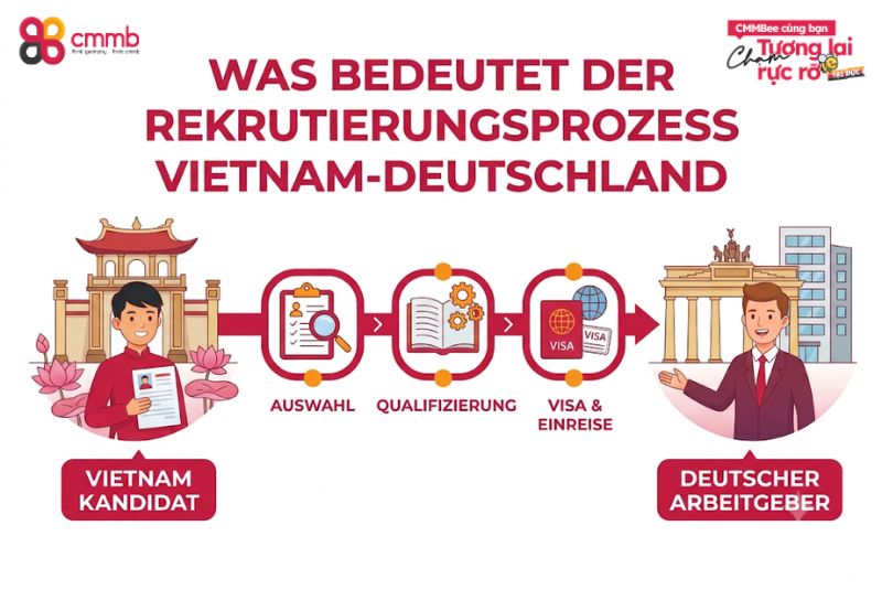 Was bedeutet der Rekrutierungsprozess Vietnam Deutschland?