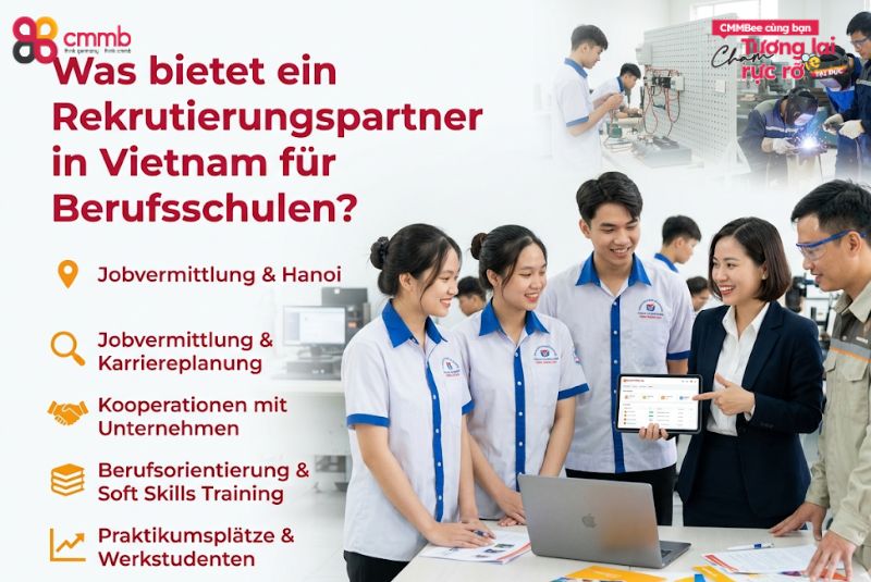 Partner für Berufsschulen in Deutschland in Vietnam 2 Was bietet ein Rekrutierungspartner in Vietnam für Berufsschulen?