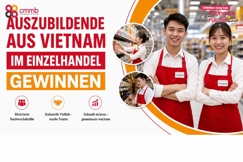 Auszubildende aus Vietnam im Einzelhandel gewinnen