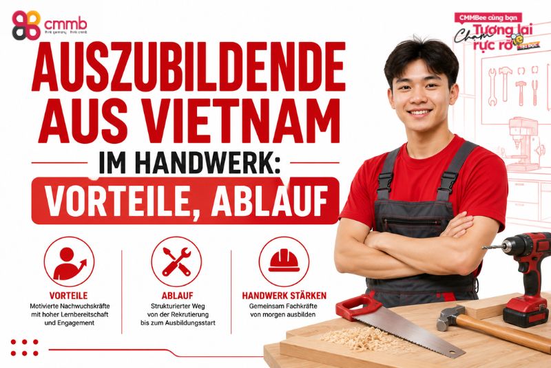 Auszubildende aus Vietnam im Handwerk: Vorteile, Ablauf 2026