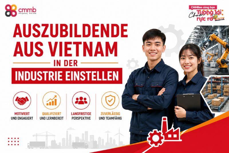Auszubildende aus Vietnam in der Industrie einstellen 2026