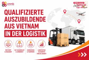 Qualifizierte Auszubildende aus Vietnam in der Logistik