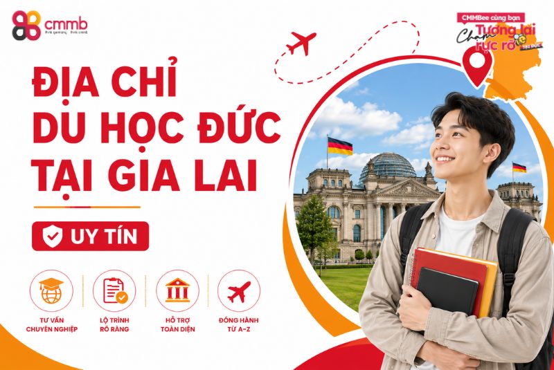 Địa chỉ du học Đức tại Gia Lai uy tín hiện nay