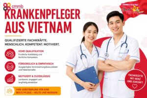 Krankenpfleger aus Vietnam für deutsche Arbeitgeber