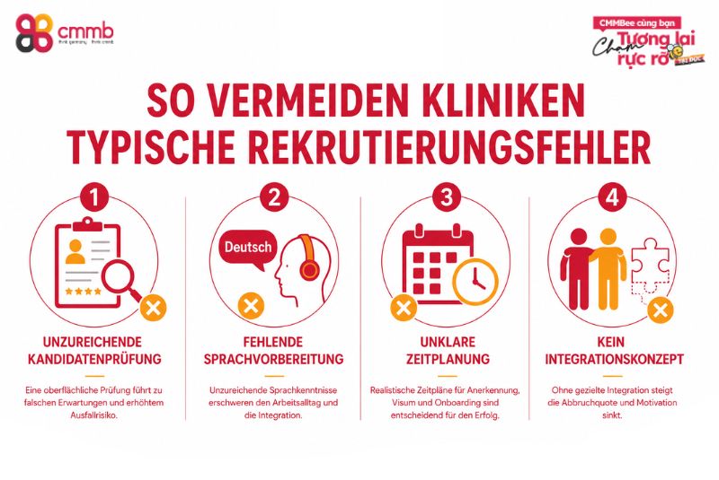 So vermeiden Kliniken typische Rekrutierungsfehler