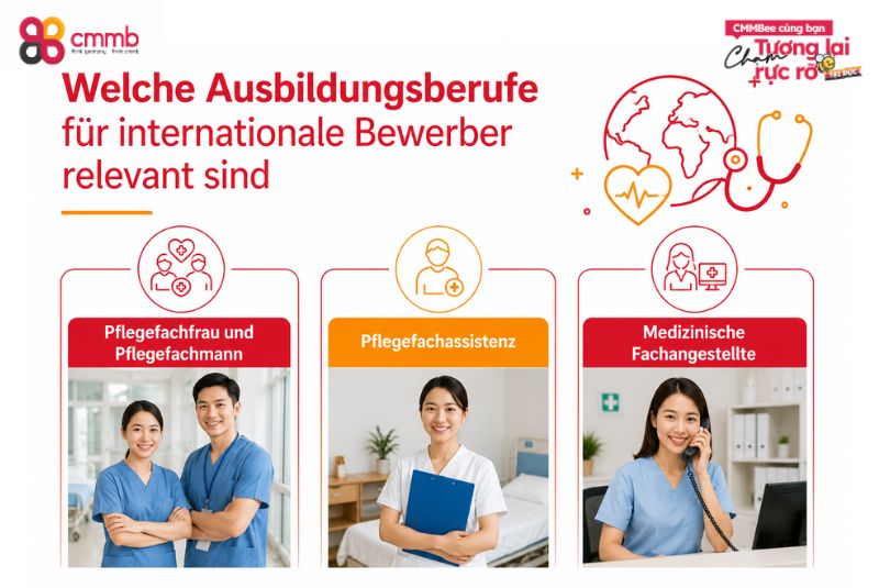 Welche Ausbildungsberufe für internationale Bewerber relevant sind