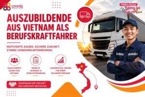 Auszubildende aus Vietnam als Berufskraftfahrer für Firmen