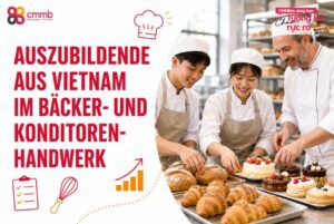 Auszubildende aus Vietnam im Bäcker- und Konditorenhandwerk