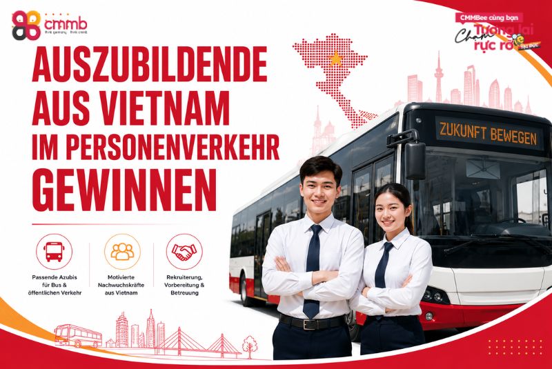 Auszubildende aus Vietnam im Personenverkehr 1 Auszubildende aus Vietnam im Personenverkehr gewinnen
