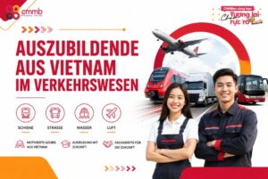 Auszubildende aus Vietnam im Verkehrswesen: 4 Vorteile