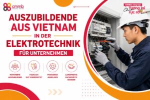 Auszubildende aus Vietnam in der Elektrotechnik