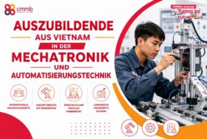 Auszubildende aus Vietnam in der Mechatronik und Automatisierungstechnik