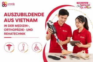 Auszubildende aus Vietnam in der Medizin-, Orthopädie- und Rehatechnik