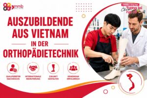 Auszubildende aus Vietnam in der Orthopädietechnik