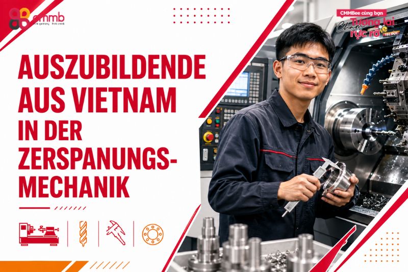 Auszubildende aus Vietnam in der Zerspanungsmechanik 25 Auszubildende aus Vietnam in der Zerspanungsmechanik