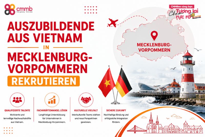 Auszubildende aus Vietnam in Mecklenburg-Vorpommern rekrutieren