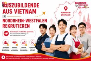 Auszubildende aus Vietnam in Nordrhein-Westfalen rekrutieren