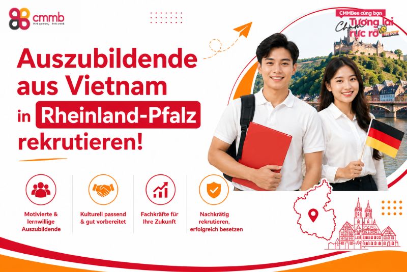 Auszubildende aus Vietnam in Rheinland-Pfalz rekrutieren