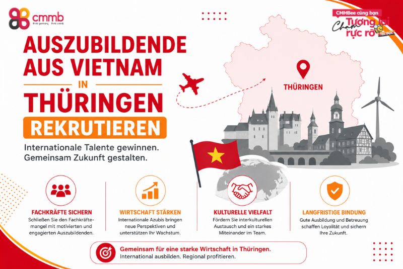 Auszubildende aus Vietnam in Thüringen rekrutieren