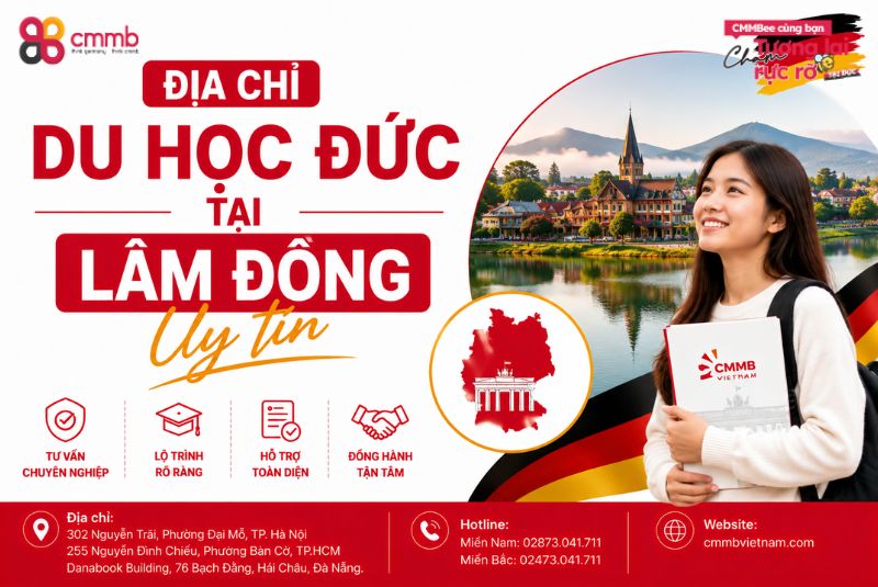 Địa chỉ du học Đức tại Lâm Đồng uy tín cho người mới