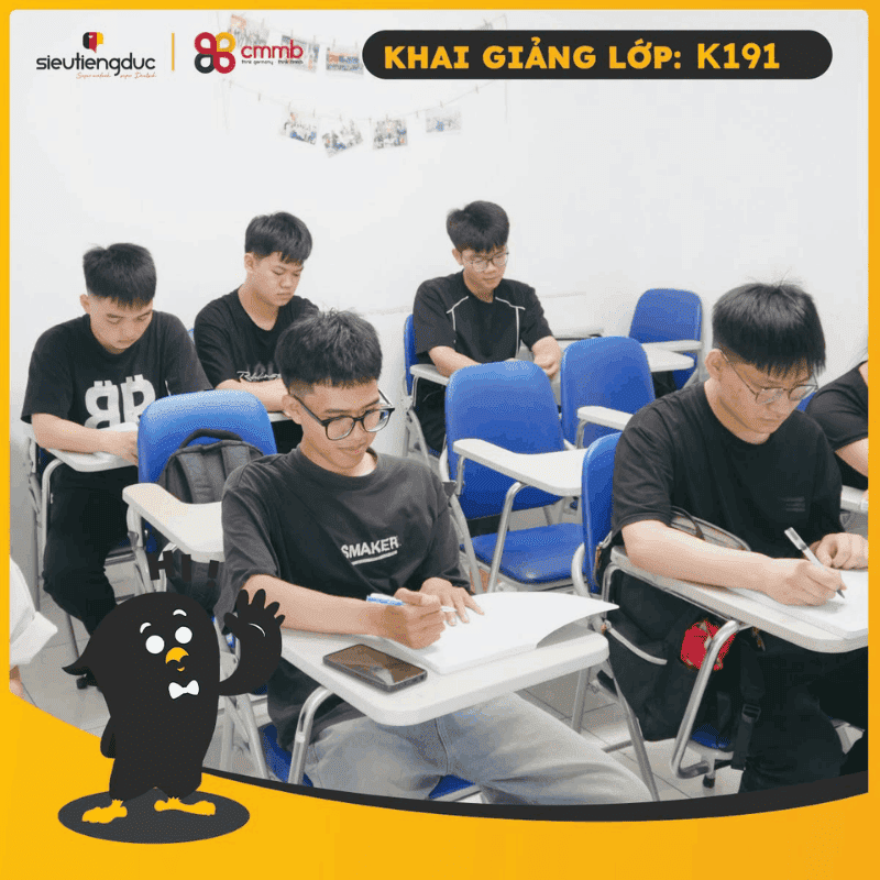 Khai giảng lớp K191 – Tấm vé mở ra hành trình học tiếng Đức tại CMMB Việt Nam 1 k191-chinh-thuc-bat-dau-hanh-trinh-tai-cmmb-viet-nam