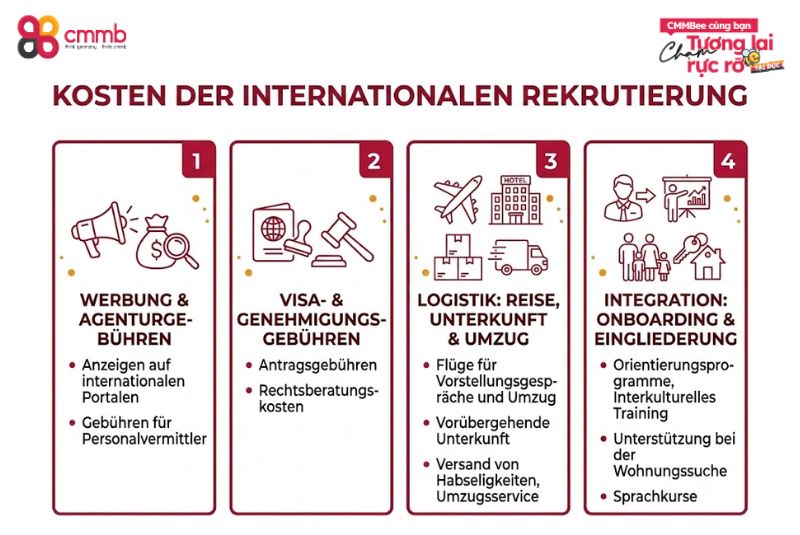 Auszubildende aus Vietnam in der Medizin-, Orthopädie- und Rehatechnik 3 Kosten der internationalen Rekrutierung