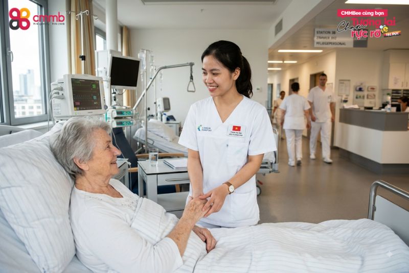 Ngành Điều dưỡng tại Đức – Cơ hội nghề nghiệp gắn liền với nhu cầu nhân lực