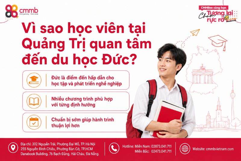 Địa chỉ du học Đức tại Quảng Trị uy tín và kinh nghiệm lựa chọn 1 Vì sao học viên tại Quảng Trị quan tâm đến du học Đức?