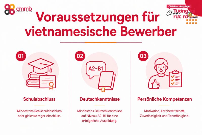 Auszubildende aus Vietnam in Hessen rekrutieren 2026 3 Voraussetzungen für vietnamesische Bewerber