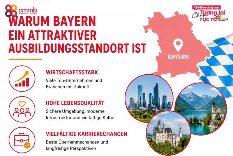 Warum Bayern ein attraktiver Ausbildungsstandort ist